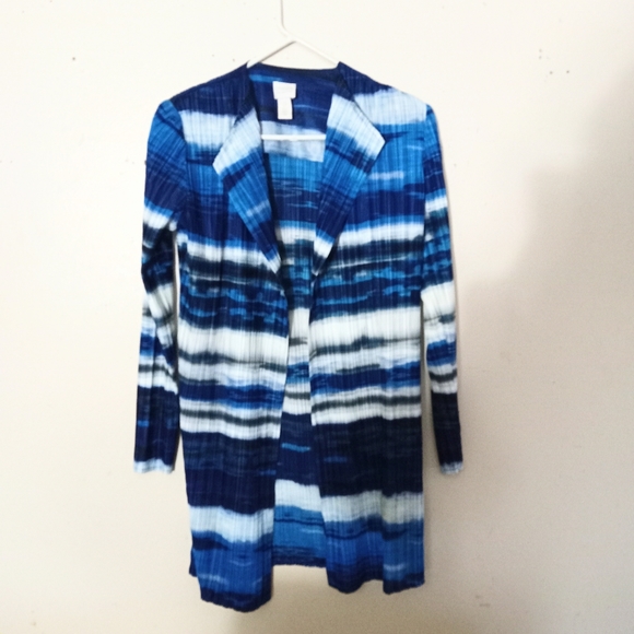 Chicos collection open front  cardigan size 0 - Picture 7 of 9